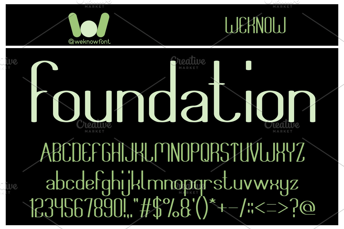 think font, a Font by weknow (Photo 5 of 5)