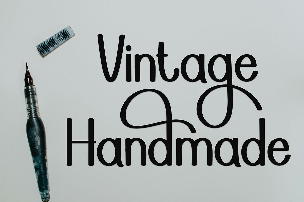Signature Handmade, a Script Font by FreshTypeINK (Photo 4 of 7)