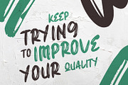 Jarhel Display Brush Font, a Sans Serif Font by nizarbagasm (Thumbnail 8 of 10)