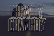 Varsity Holiday - Condensed Slab, a Slab Serif Font by Pian45 Studio (Thumbnail 10 of 12)