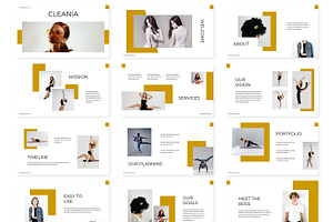 Cleania - Powerpoint Template