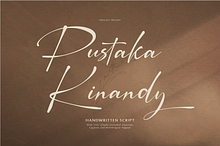 Pustaka Kinandy | Handwritten Script