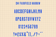 DW Fairfield Vintage Font Duo, a Font by Walker Design Co. (Thumbnail 5 of 8)