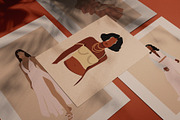 Terracotta Blooms Illustrations, a Decorative Illustration by TiriCo (Thumbnail 5 of 9)