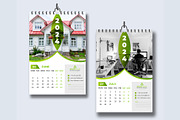 Wall Calendar 2024, a Templates & Theme by pixelcreatx (Thumbnail 4 of 7)
