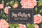 Wedding invitation cards., a Card Template by incomible (Thumbnail 3 of 3)