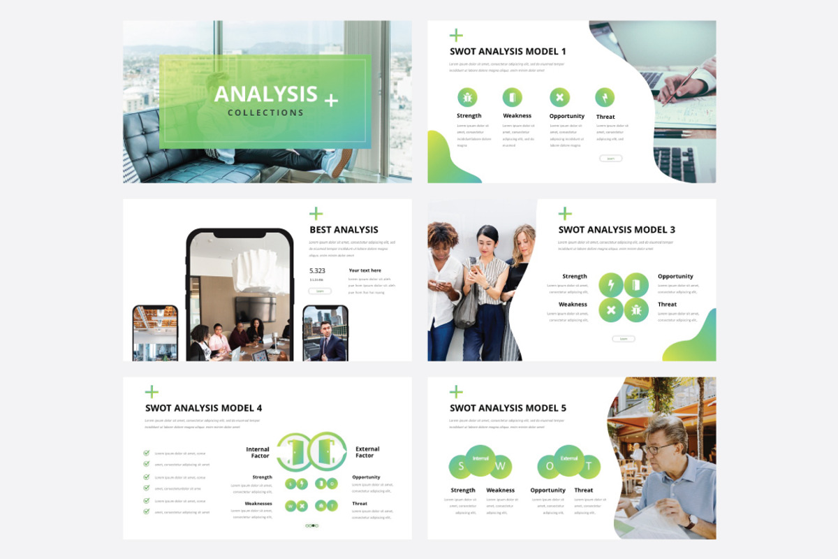ANALYSIS COLLECTION- Powerpoint, a Presentation Template by Shafura (Photo 2 of 7)