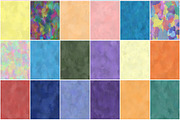 36 Colourful Watercolour Backgrounds, a Texture Graphic by Love Pretty Mockups (Thumbnail 5 of 5)