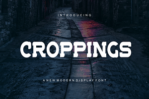 Croppings - Font