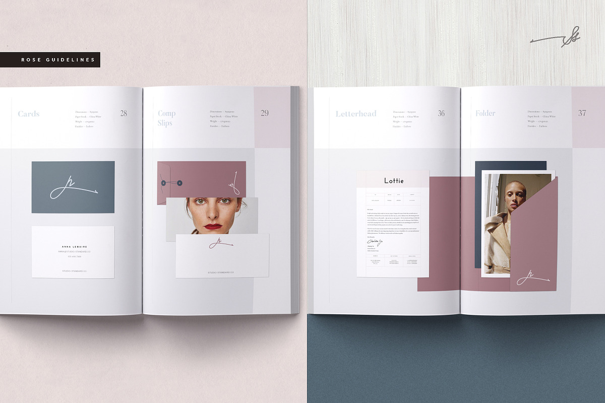 ROSE — Brand Guidelines, a Brochure Template by Studio Standard (Photo 14 of 16)