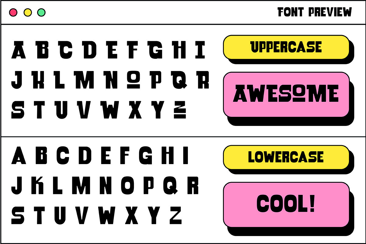 Rocket Thunder, a Sans Serif Font by Scratch Design (Photo 12 of 15)