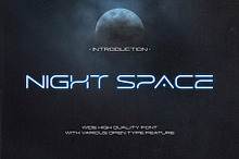 Night Space Aerospace Font