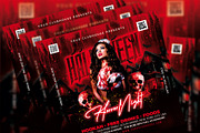 Halloween Party Flyer, a Flyer Template by MithilaCreation (Thumbnail 5 of 6)