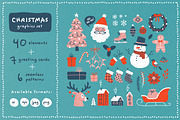 Christmas graphics pack, a Graphic by MaryArt (Thumbnail 1 of 6)