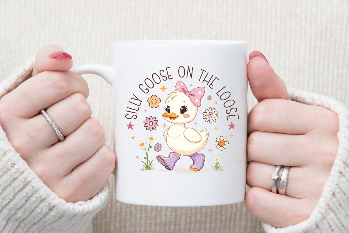 Silly Goose on the Loose PNG, an Illustration by Sublimation Artist (Photo 5 of 6)