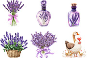 Lavender Mother's Day Clipart, an Illustration by Designking (Thumbnail 5 of 5)