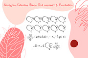 Monogram Heart Flourish Font, a Script Font by Happy Letters (Thumbnail 5 of 7)