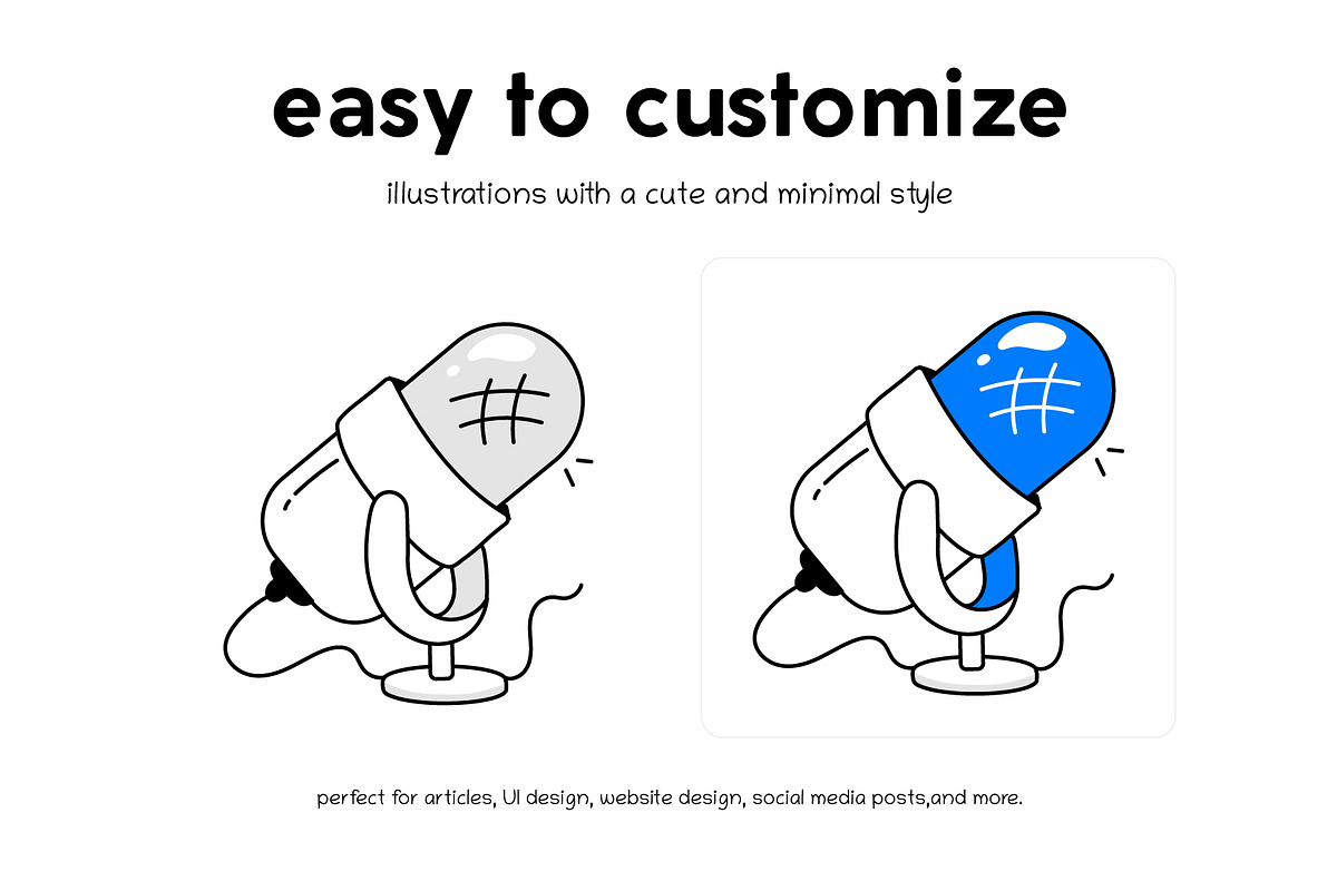Podcast and Communication Icons, an Outline Icon by Vectors Market (Photo 5 of 10)
