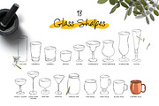 Signature Cocktail Creator Vector, a Food Illustration by ILLONA GRAPHICS (Thumbnail 2 of 11)