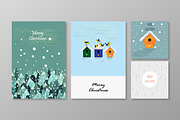 Christmas cards | vector & raster, a Card Template by Artem Vorotnikov (Thumbnail 4 of 9)