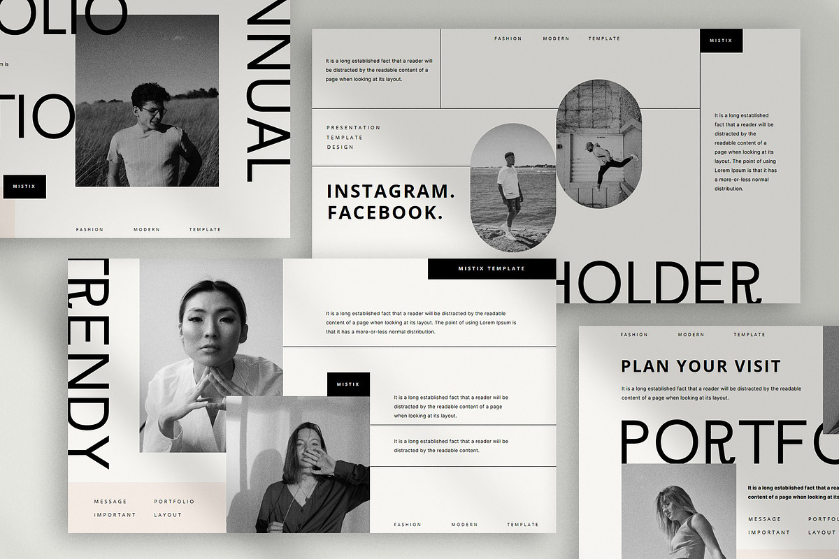 Mistix Presentation Template preview 4