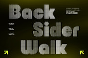 CS Qinetic Slitscan, a Sans Serif Font by Craft Supply Co. (Thumbnail 4 of 8)