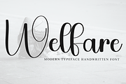 Welfare, a Handwritten Font by FreshTypeINK (Thumbnail 1 of 8)