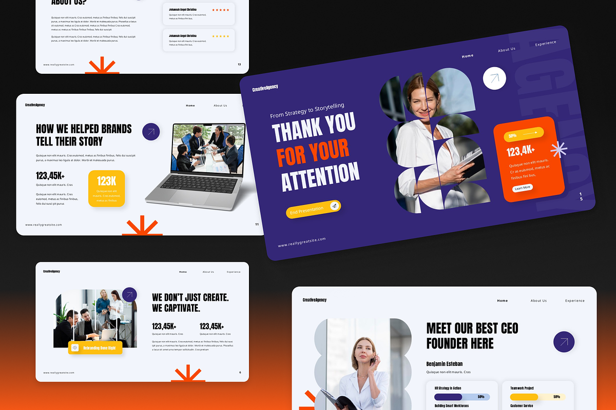 Creative Agency Presentation preview 4