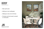Interior Mockup - Modern Dining Room, a Household Mockup by Andrea Muller (Thumbnail 5 of 7)