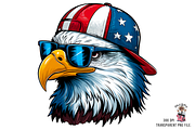 Eagle American Patriotic PNG Bundle, a Graphic by Clipart Bloom (Thumbnail 2 of 11)
