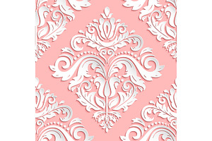 Seamless Vector Oriental Pattern, a Decorative Illustration by FineArtStudio