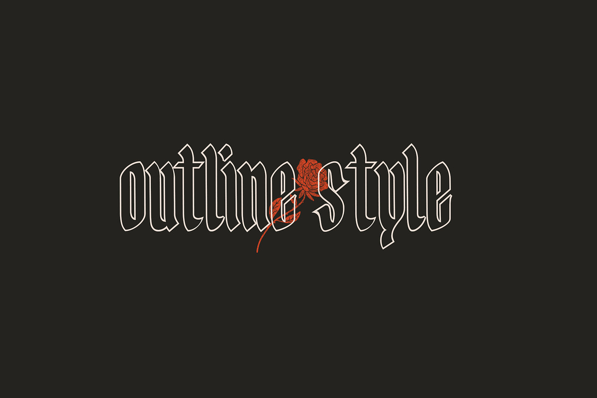 Yerington Typeface, a Blackletter Font by Emyself Design (Photo 9 of 12)