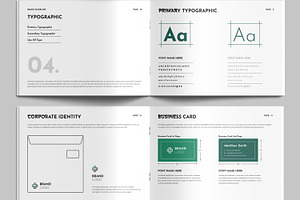 Brand Guideline Template Landscape