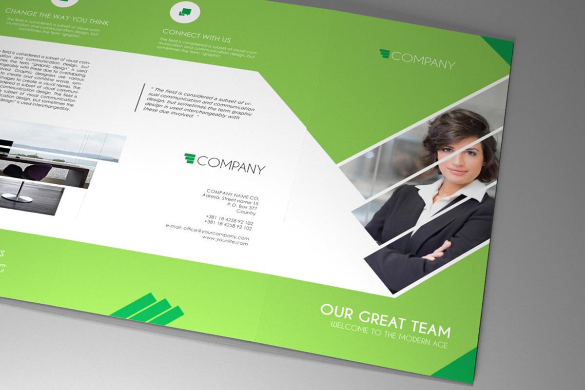 Trifold Indesign Brochure Fancy vol2, a Brochure Template by RudanStudio (Photo 4 of 6)