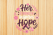 Breast cancer awareness T-shirt, an Object Graphic by hafijul (Thumbnail 2 of 3)