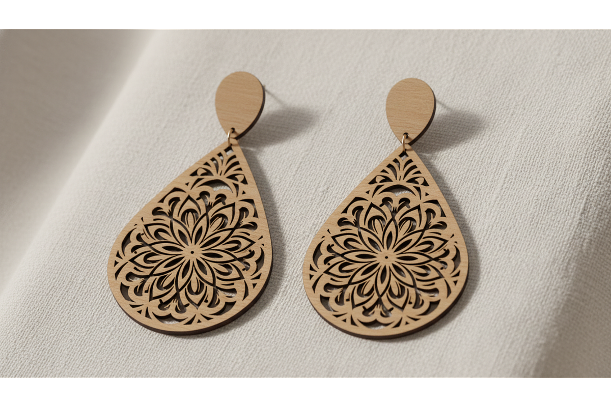 Floral Charm Earring Files, a Graphic by hafijul (Photo 10 of 11)
