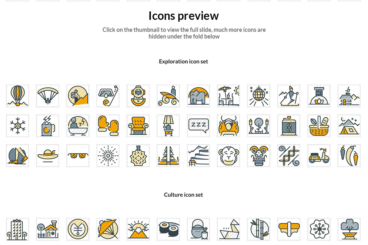 Funline 1000 icons pack preview 5