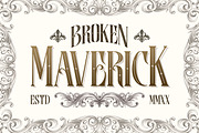 Evermont - Victorian Display Font, a Serif Font by Flawless And Co (Thumbnail 2 of 10)