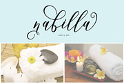 Famouline Script, a Script Font by Jhoel Design (Thumbnail 6 of 10)