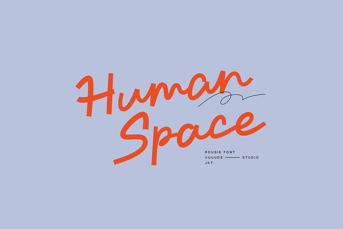 Rousie Font, a Script Font by vuuuds (Photo 8 of 9)