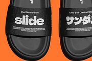 Slide Sandals Mockup, a Hat Mockup by graphicsauce (Thumbnail 2 of 4)