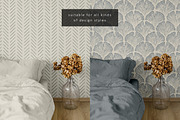 Minimalist Bedroom Wallpaper Mockup, a Household Mockup by LinnestCreative (Thumbnail 4 of 6)