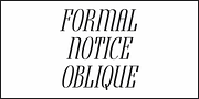 Formal Notice JNL, a Serif Font by Jeff Levine Fonts (Thumbnail 4 of 5)