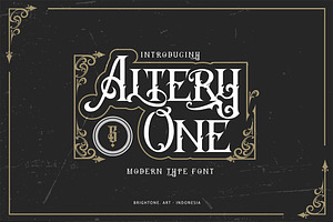 Altery One - Classic Blackletter