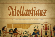 Mollartianz, a Script Font by ilhamtaro (Thumbnail 1 of 10)