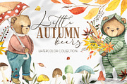 Autumn BUNDLE 8 in 1. Watercolor, an Object Graphic by Ana-Sakuta (Thumbnail 6 of 20)