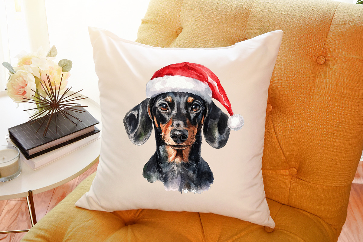 Dachshund Clipart Cozy Dog Png, an Illustration by Sublimation Artist (Photo 6 of 6)