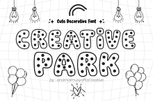 Creative Park - Decorative Font