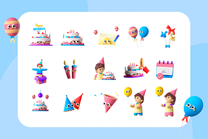 3D Animated Birthday