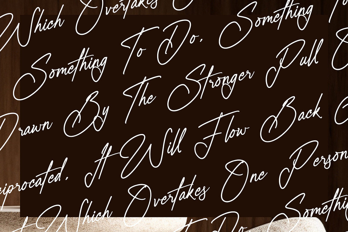 Salvatores, a Script Font by Integritype Studio (Photo 7 of 15)